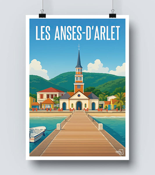 Affiche Les Anses d Arlet