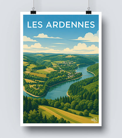 Affiche Les Ardennes