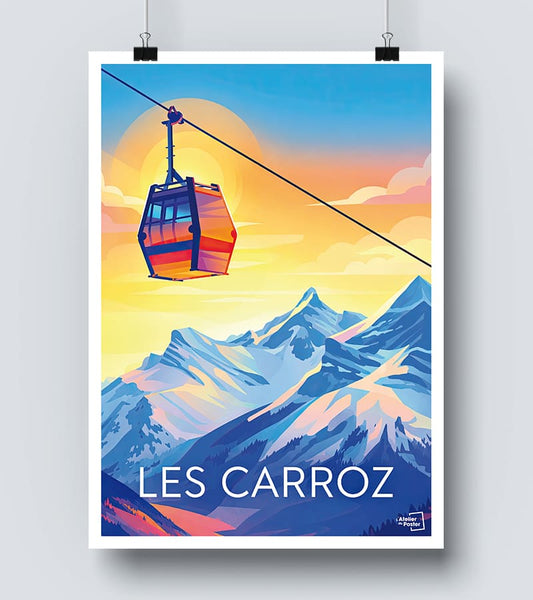 Affiche Les Carroz