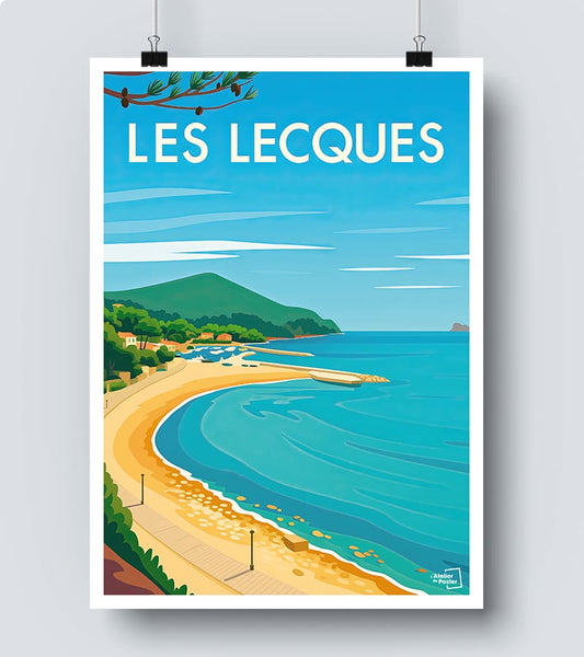 Affiche Les Lecques