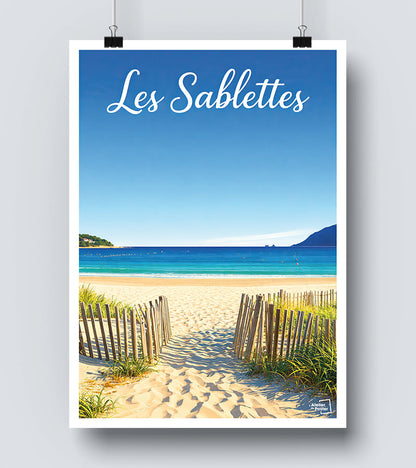 Affiche Les Sablettes