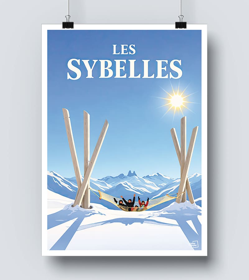 Affiche Les Sybelles