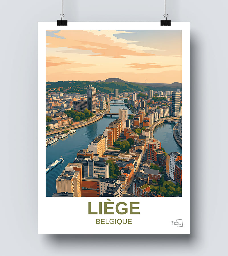 Affiche Liège