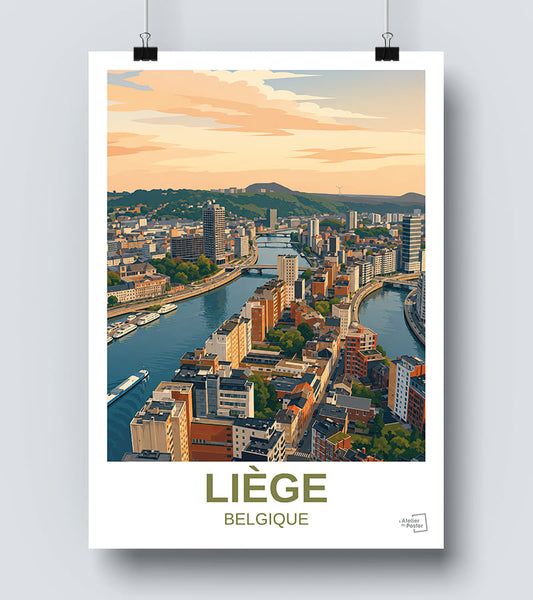 Affiche Liège