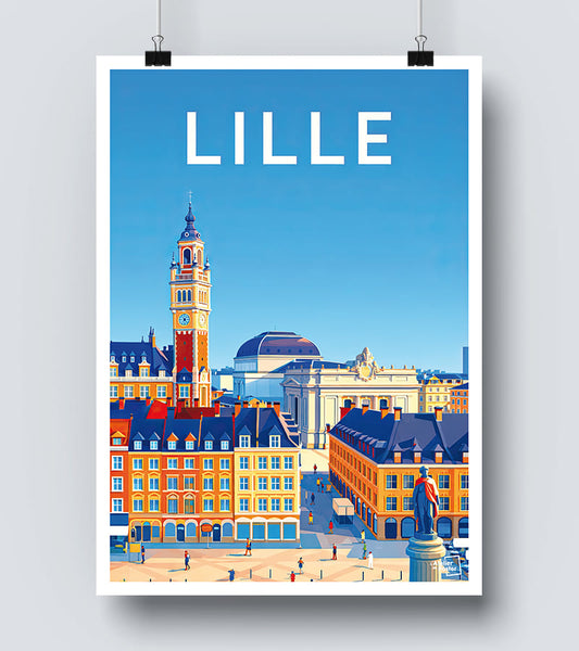 Affiche Lille