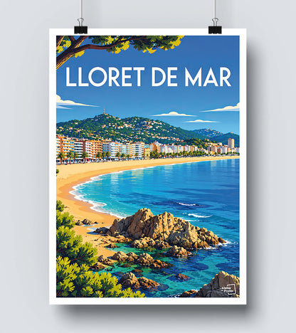 Affiche Lloret de Mar