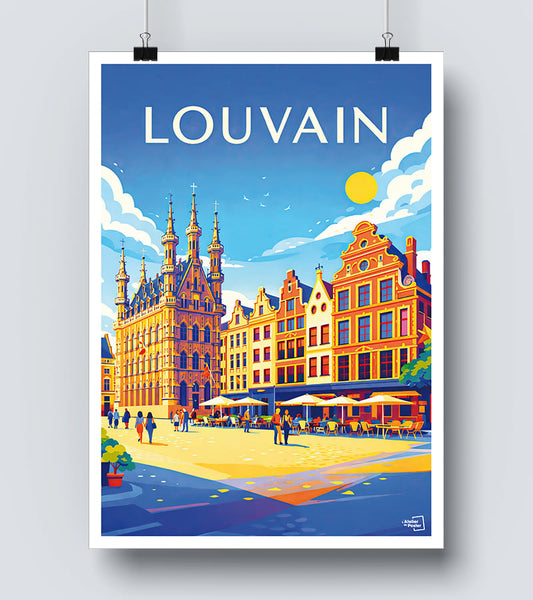 Affiche Louvain