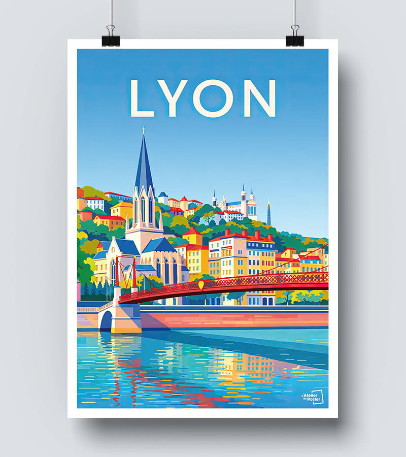 Affiche Ville de Lyon