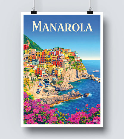 Affiche Manarola