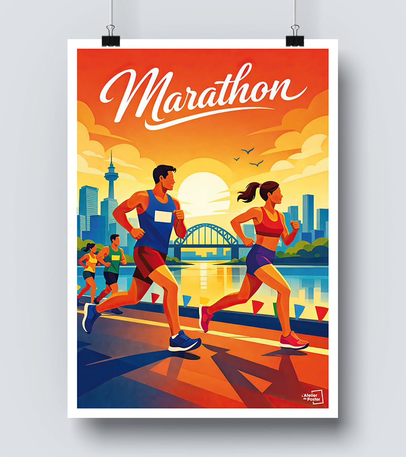 Affiche Marathon