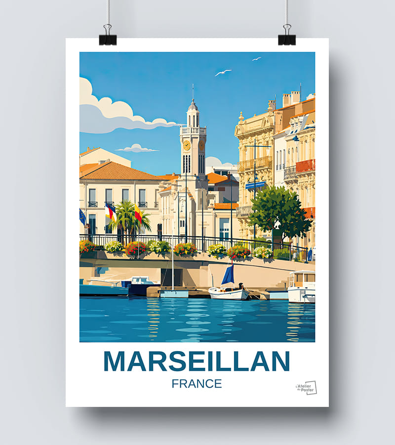 Affiche Marseillan