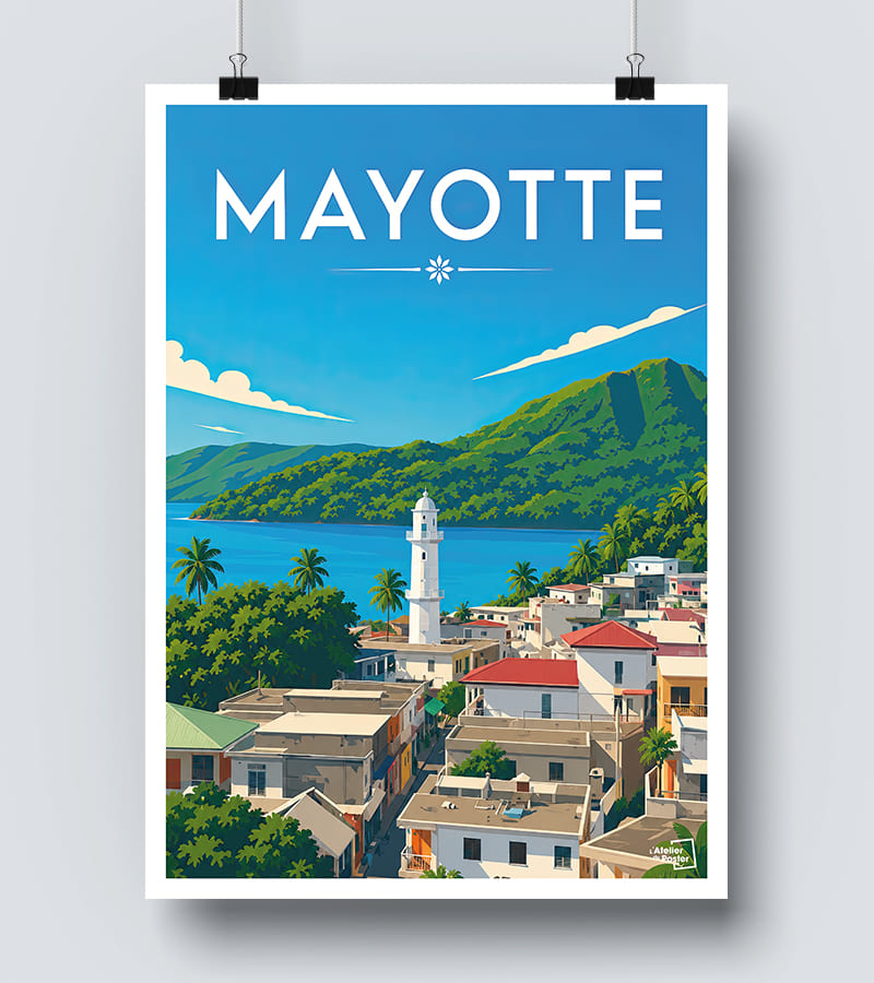 Affiche Mayotte