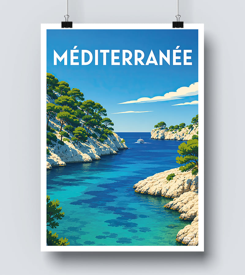 Affiche Méditerranée