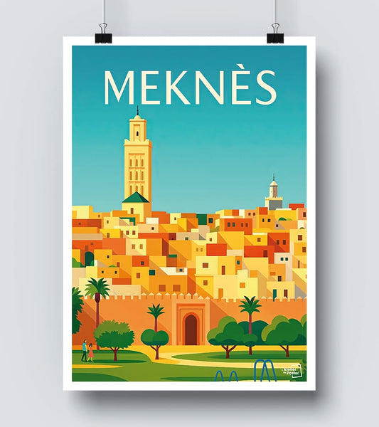 Affiche Meknès