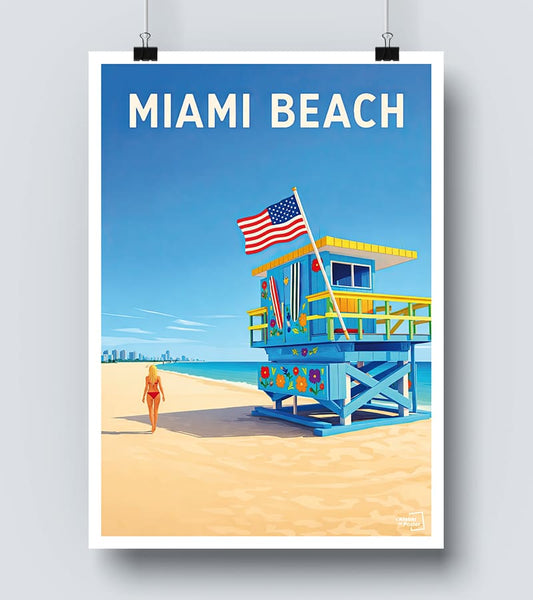 Affiche Miami Beach