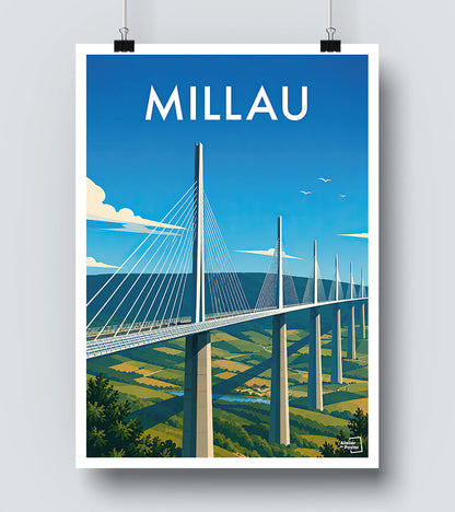 Affiche Millau