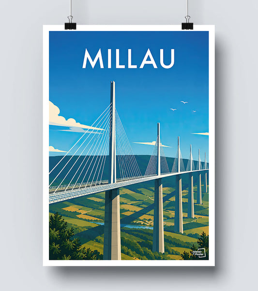 Affiche Millau