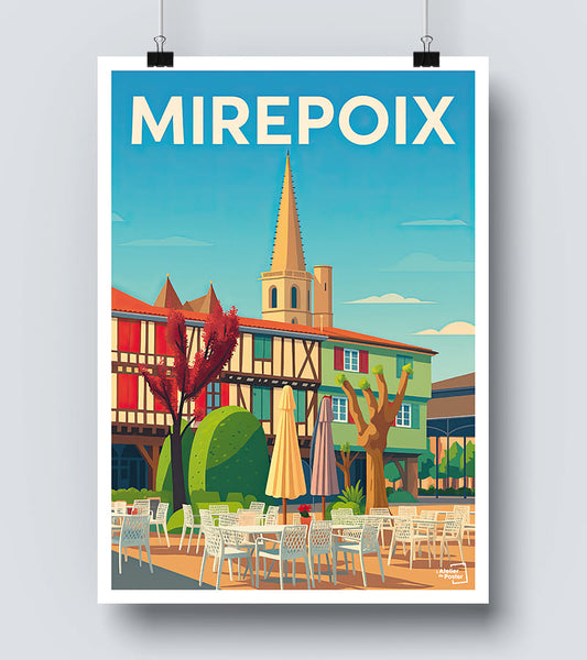 Affiche Mirepoix