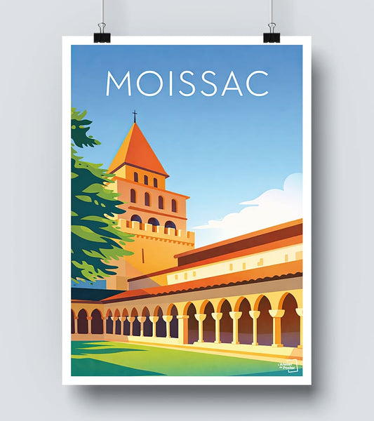 Affiche Moissac