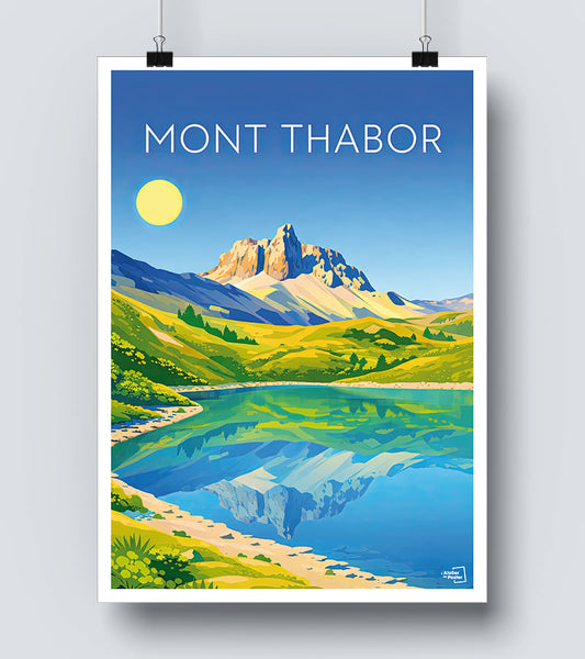Affiche Mont Thabor