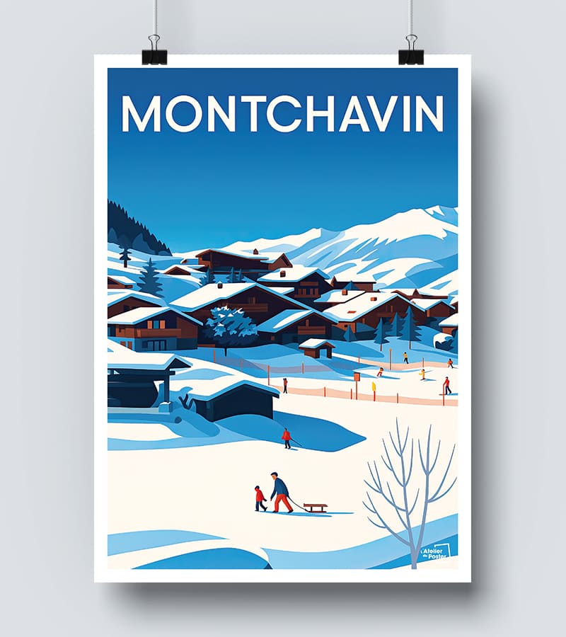 Affiche Montchavin