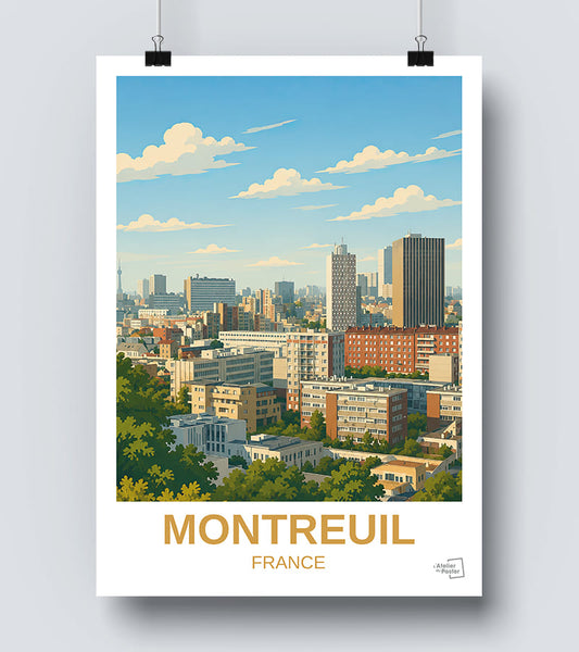 Affiche Montreuil