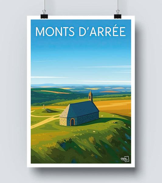 Affiche Monts d Arrée