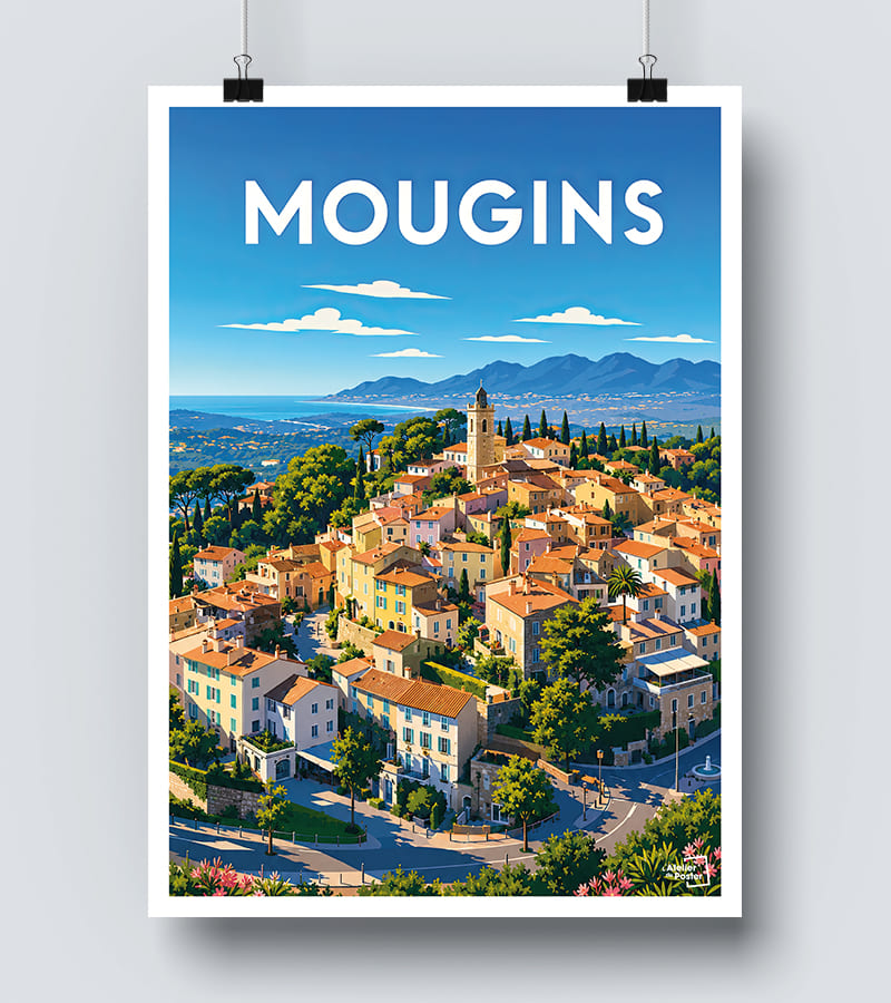Affiche Mougins