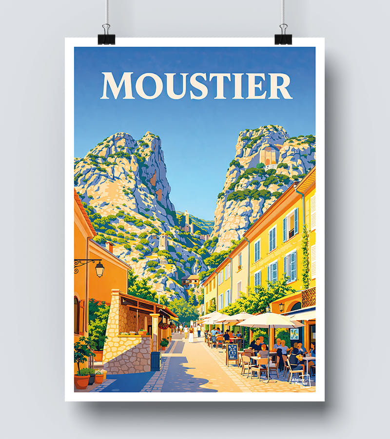 Affiche Moustier