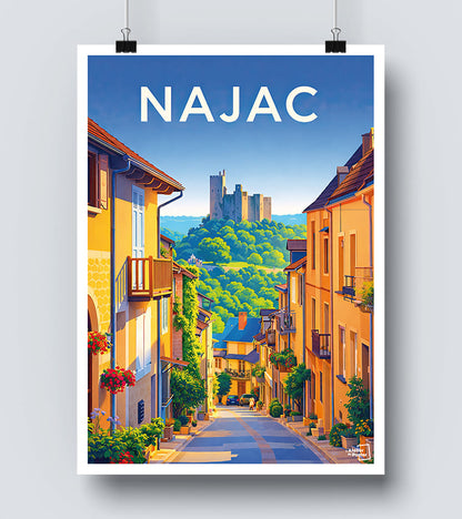 Affiche Najac