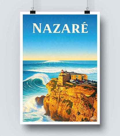 Affiche Nazaré