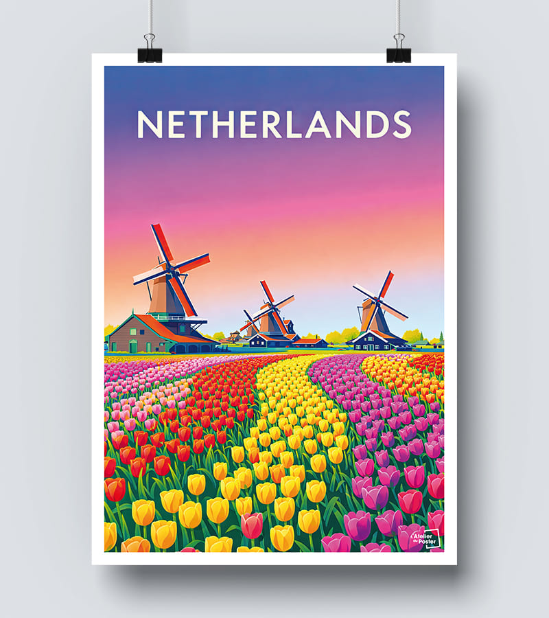 Affiche Netherlands