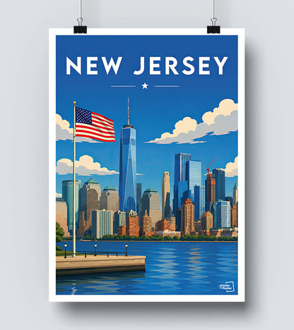 Affiche New Jersey
