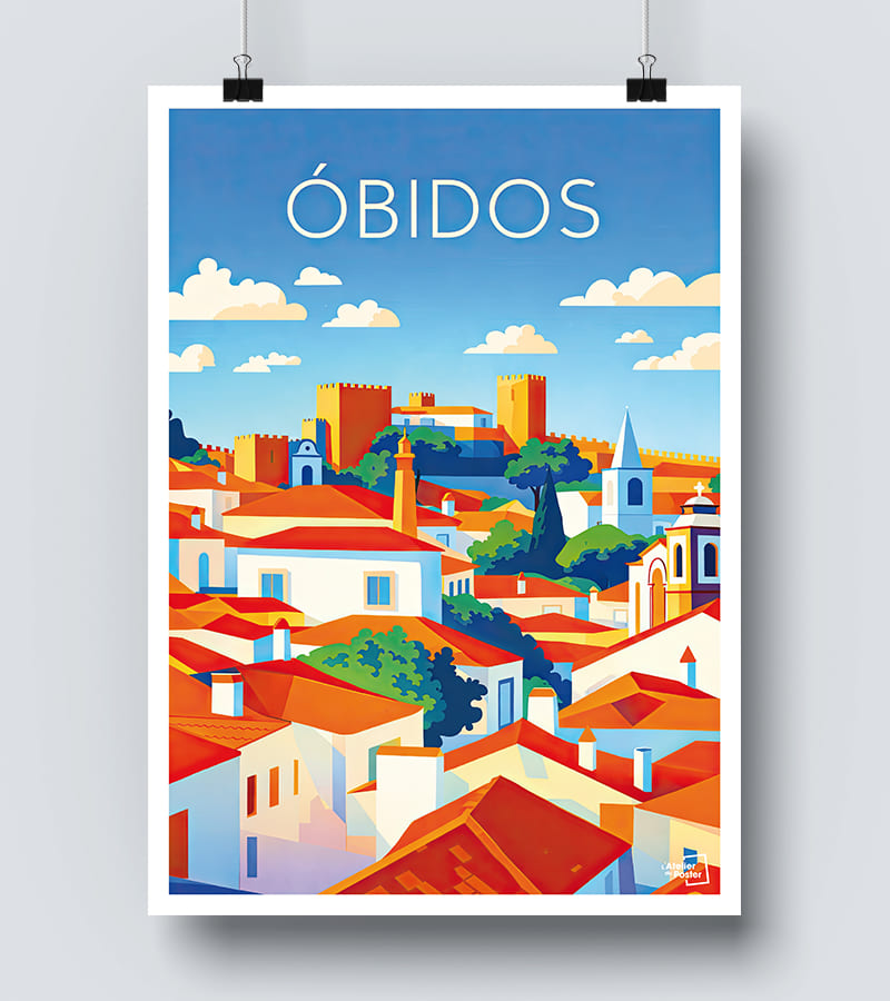 Affiche Obidos