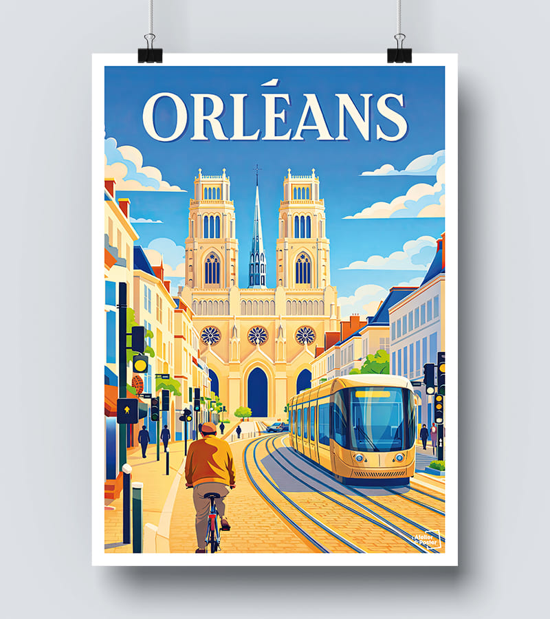 Affiche Orléans