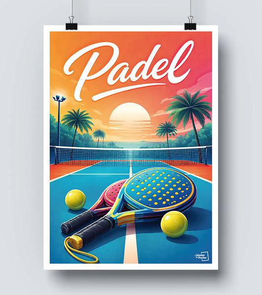 Affiche Padel