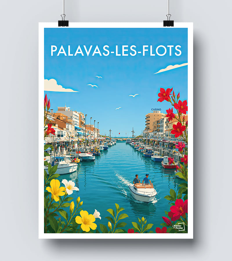 Affiche Palavas les Flots