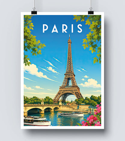Affiche Capitale Paris