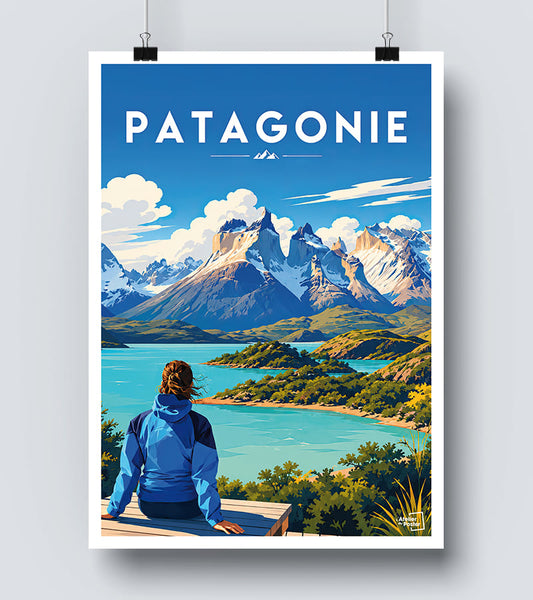 Affiche Patagonie