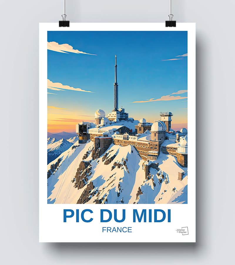 Affiche Pic du Midi