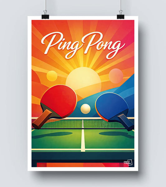 Affiche Ping Pong