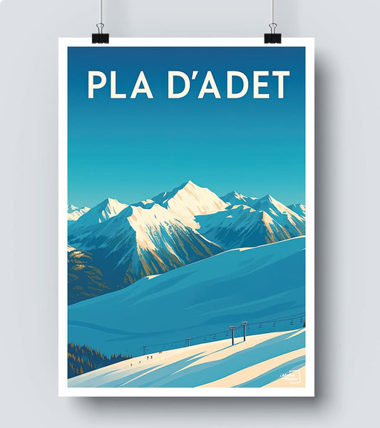 Affiche Pla d Adet