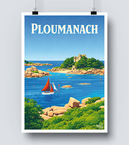 Affiche Ploumanac h
