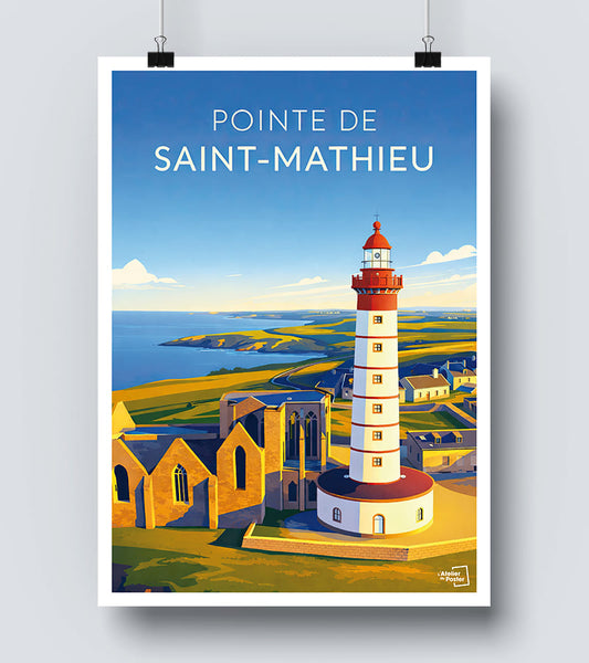 Affiche Pointe de Saint Mathieu