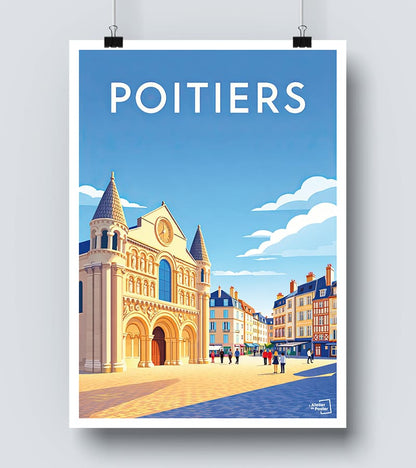 Affiche Poitiers