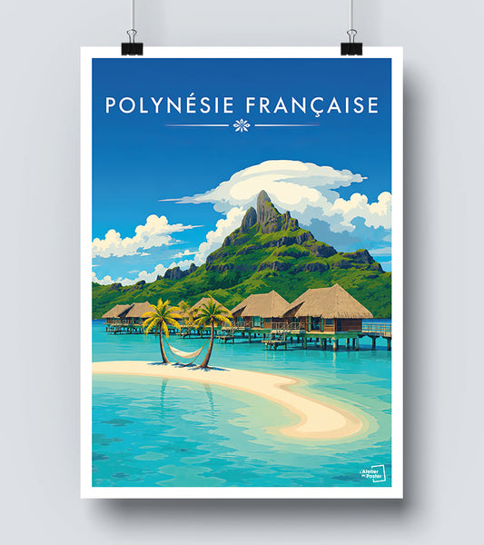 Affiche Polynésie Française