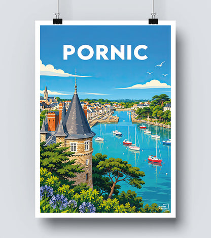 Affiche Pornic