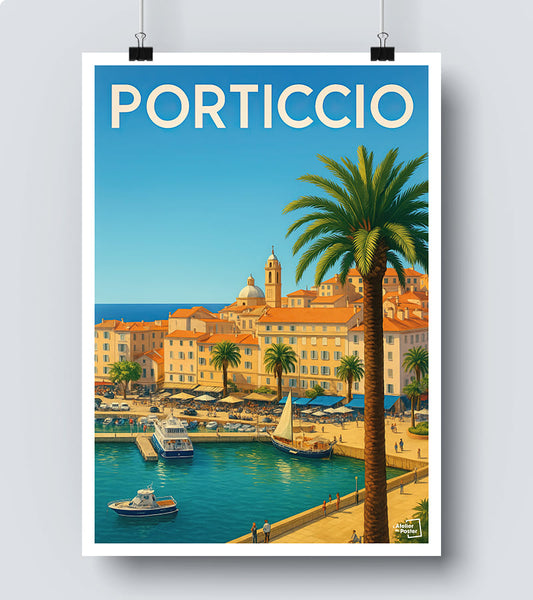 Affiche Porticcio