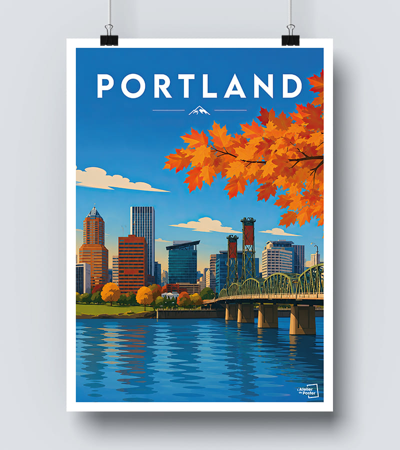 Affiche Portland