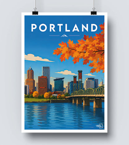 Affiche Portland
